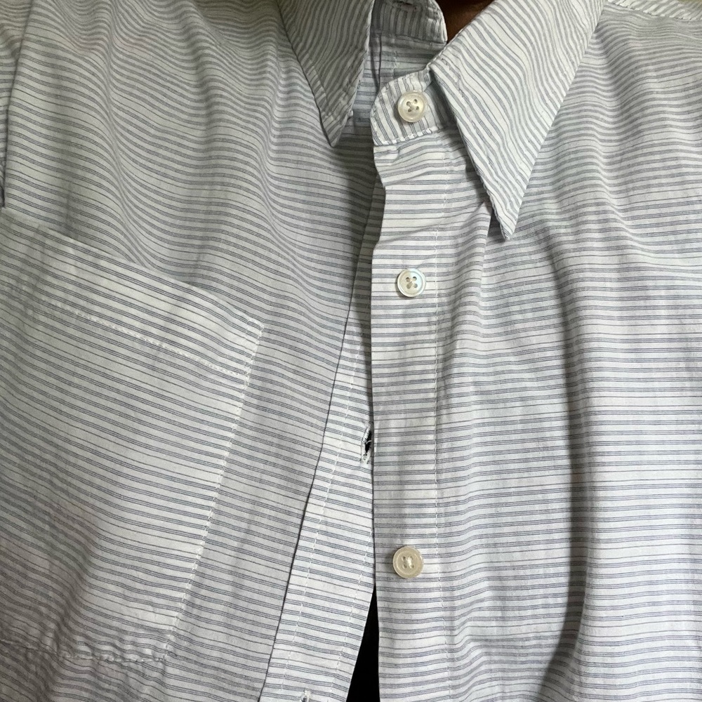 3XLT “Tall” Modernfit Short sleeve button down. Lightweight. Hipster vibes.